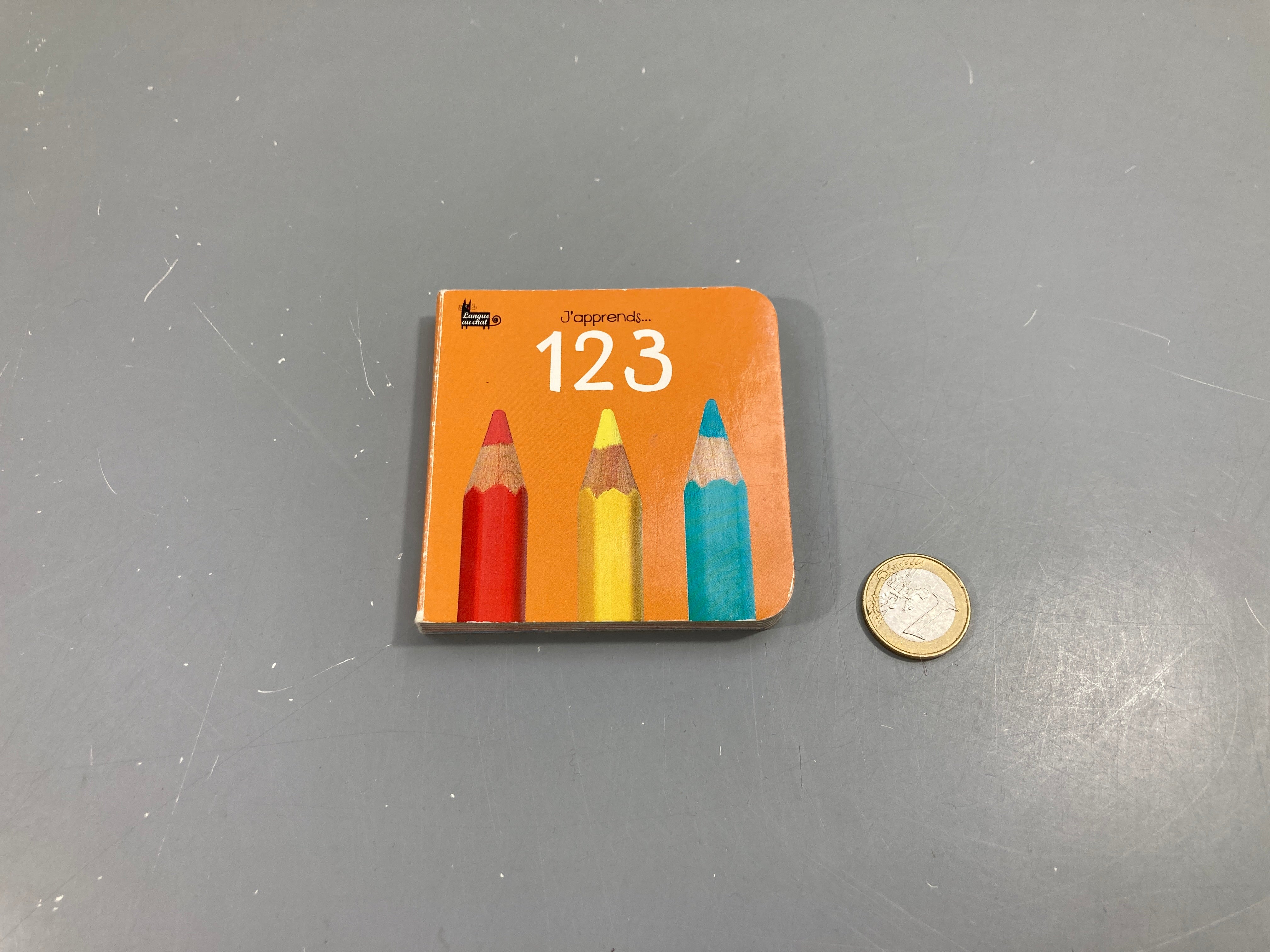 J'apprends... 1 2 3, langue au chat