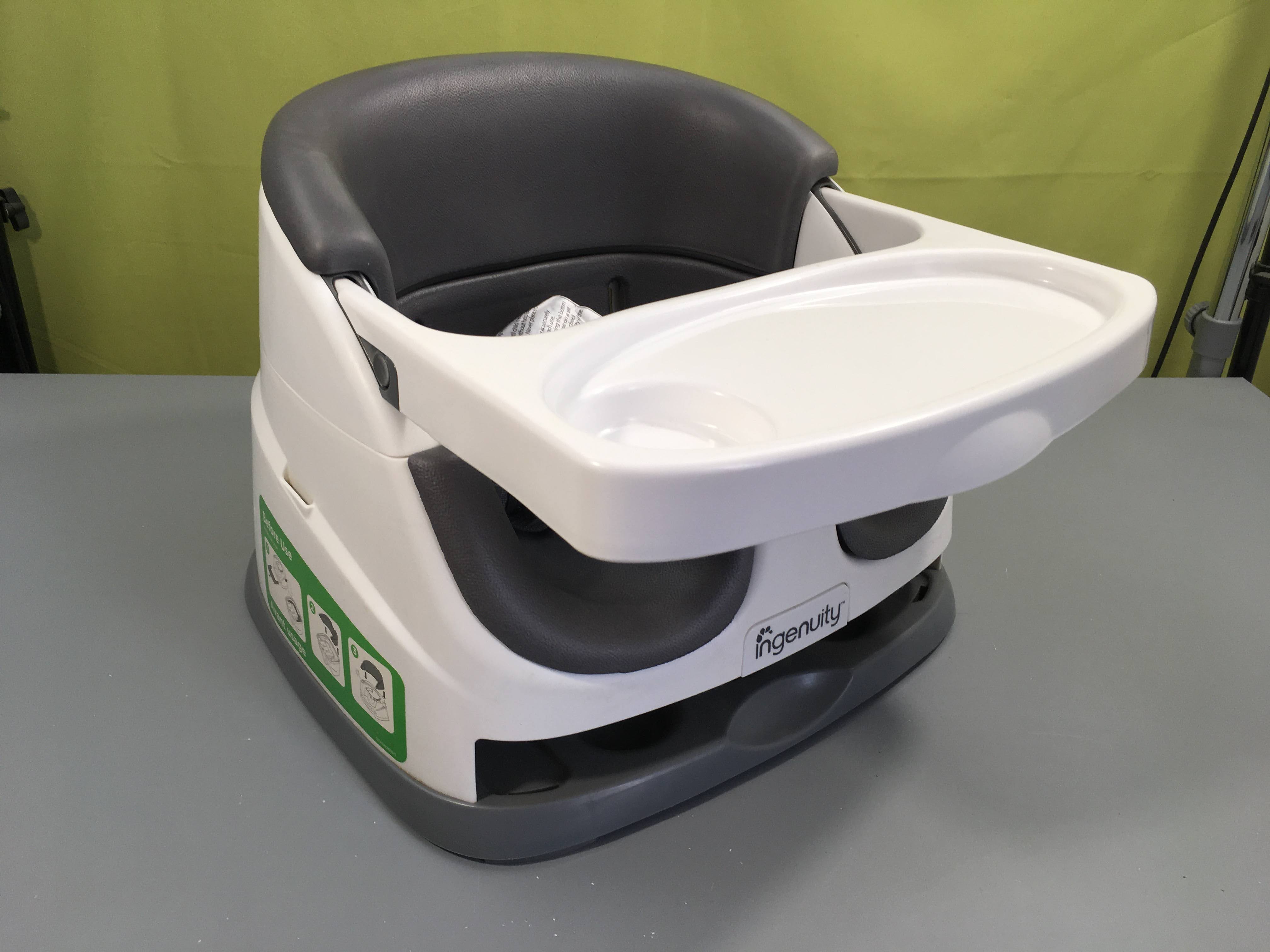 Réhausseur de chaise 2 en 1 Gris, Ingenuity