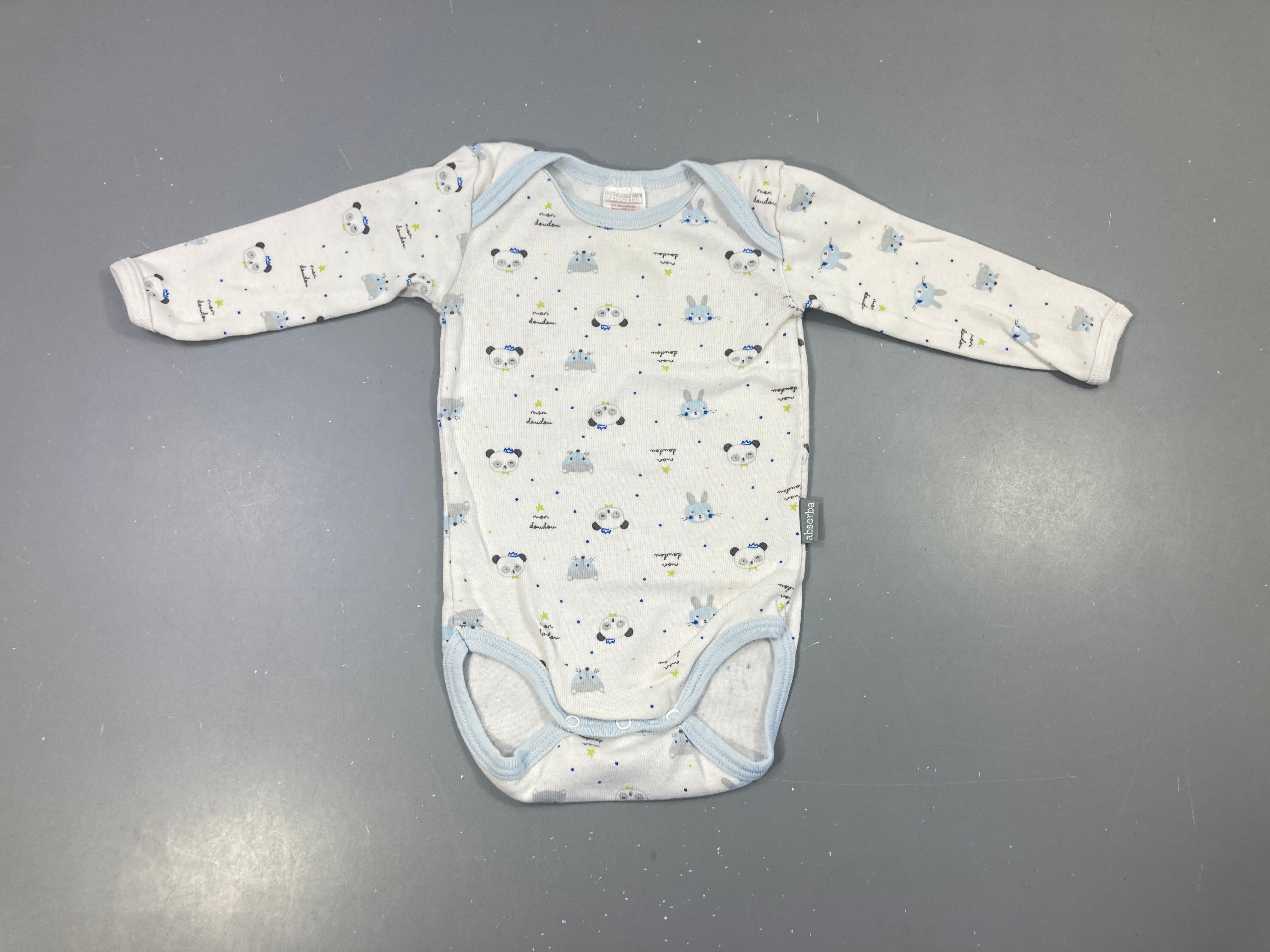 Body m.l blanc animaux