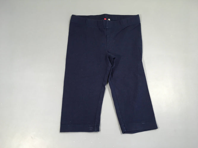 Legging court bleu marine, moins cher chez Petit Kiwi