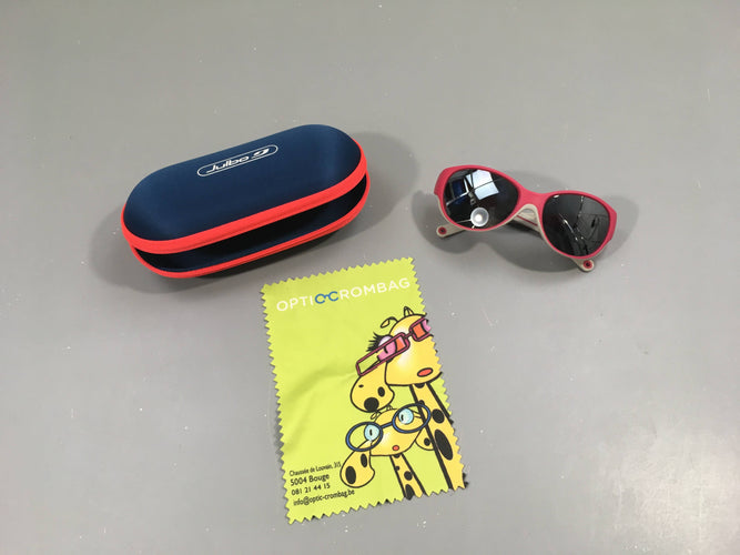 Lunettes de soleil rose/gris Julbo Lily, moins cher chez Petit Kiwi