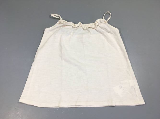 Top jersey rose pâle flammé, moins cher chez Petit Kiwi
