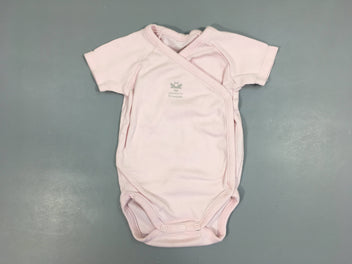 Body m.c croisé rose abeille