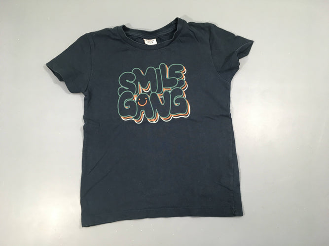 T-shirt m.c bleu foncé s.mile gang, moins cher chez Petit Kiwi