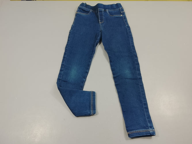 Tregging denim bleu, moins cher chez Petit Kiwi