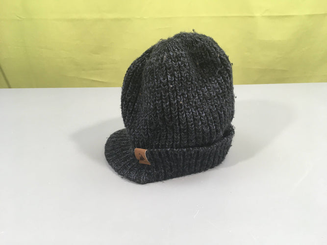 Bonnet à visière en laine, doublé polar, moins cher chez Petit Kiwi