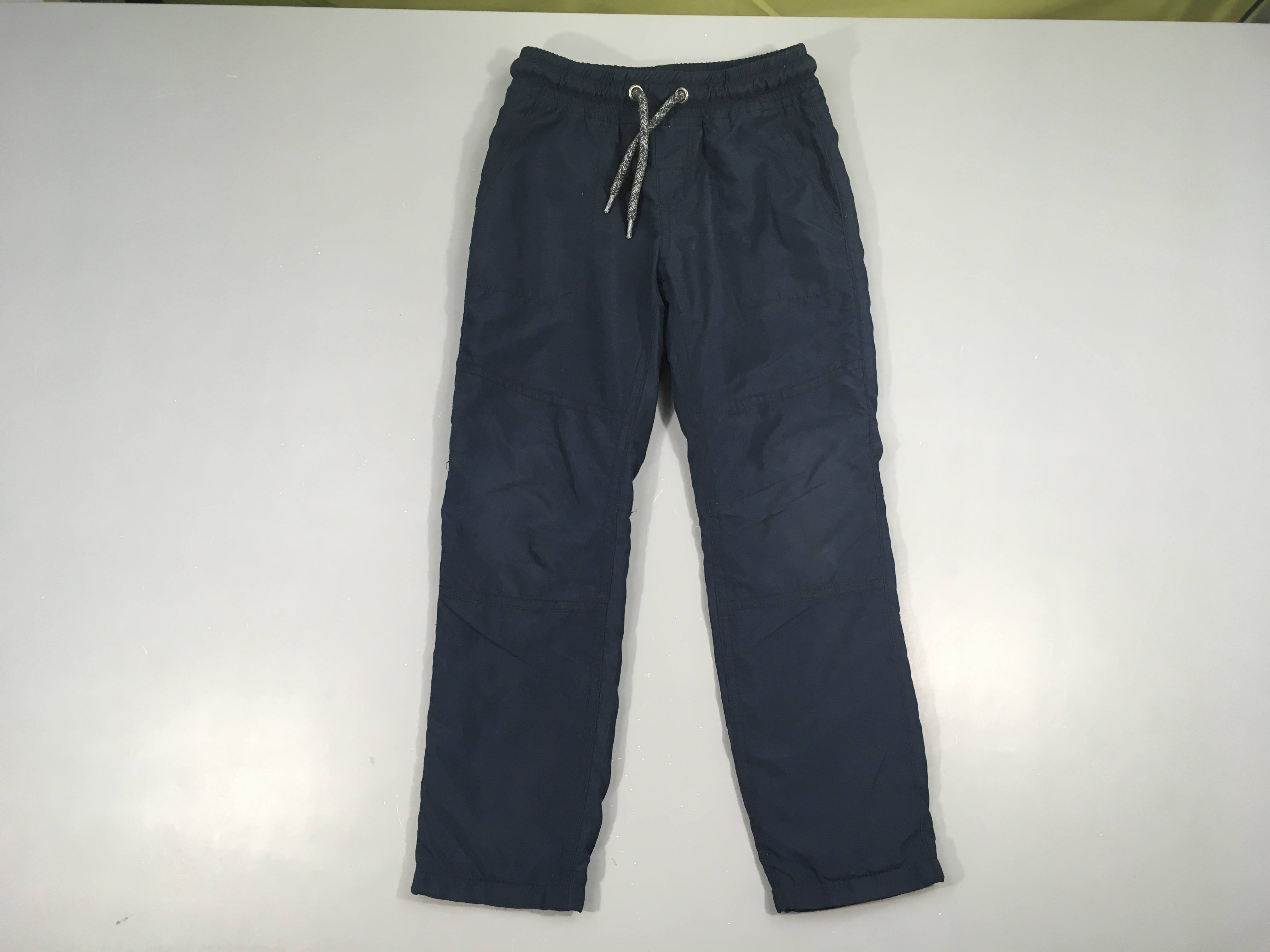 Pantalon bleu marine doublé polar
