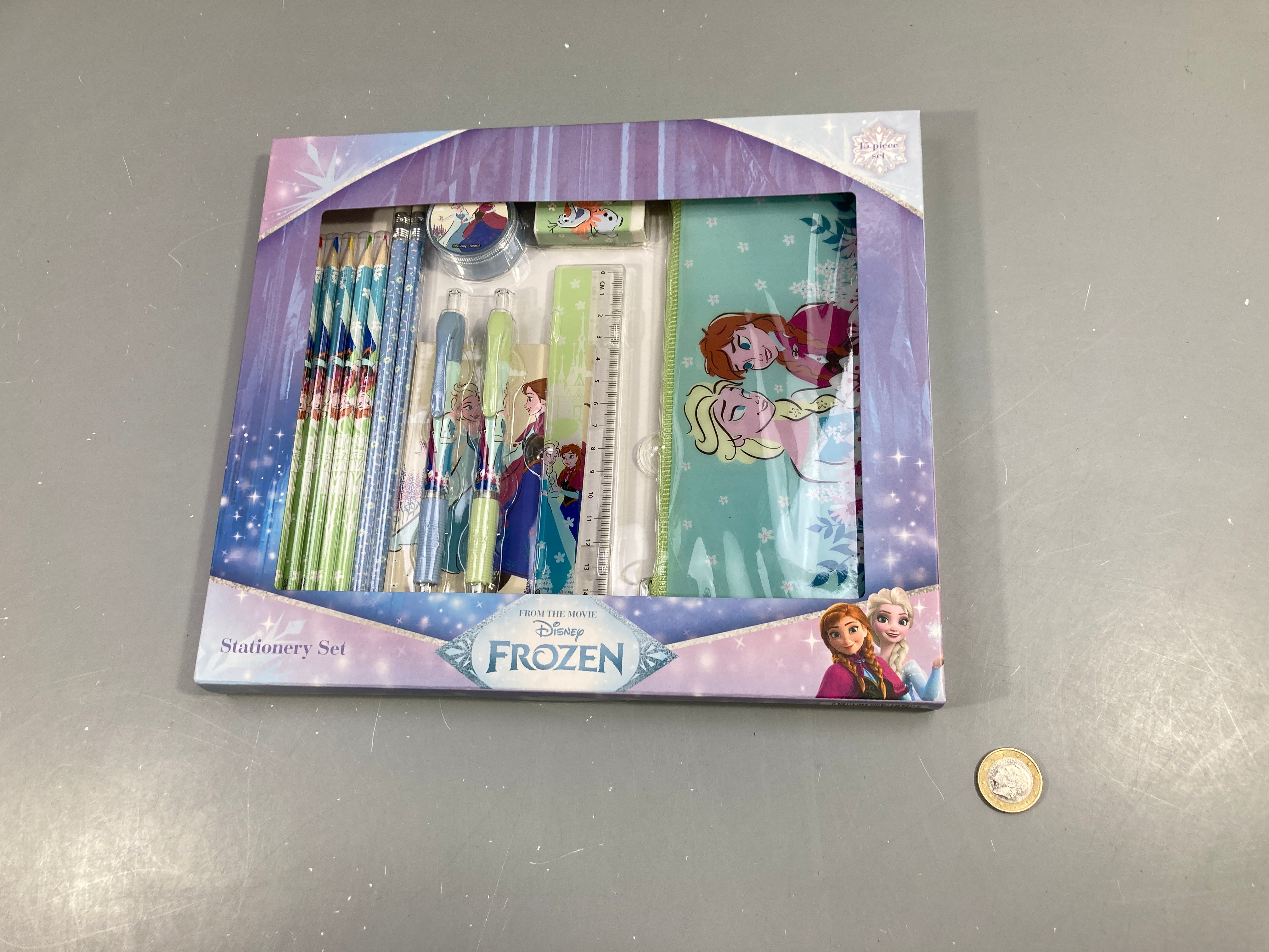 NEUF Set d'écriture Froze, Reine des neiges