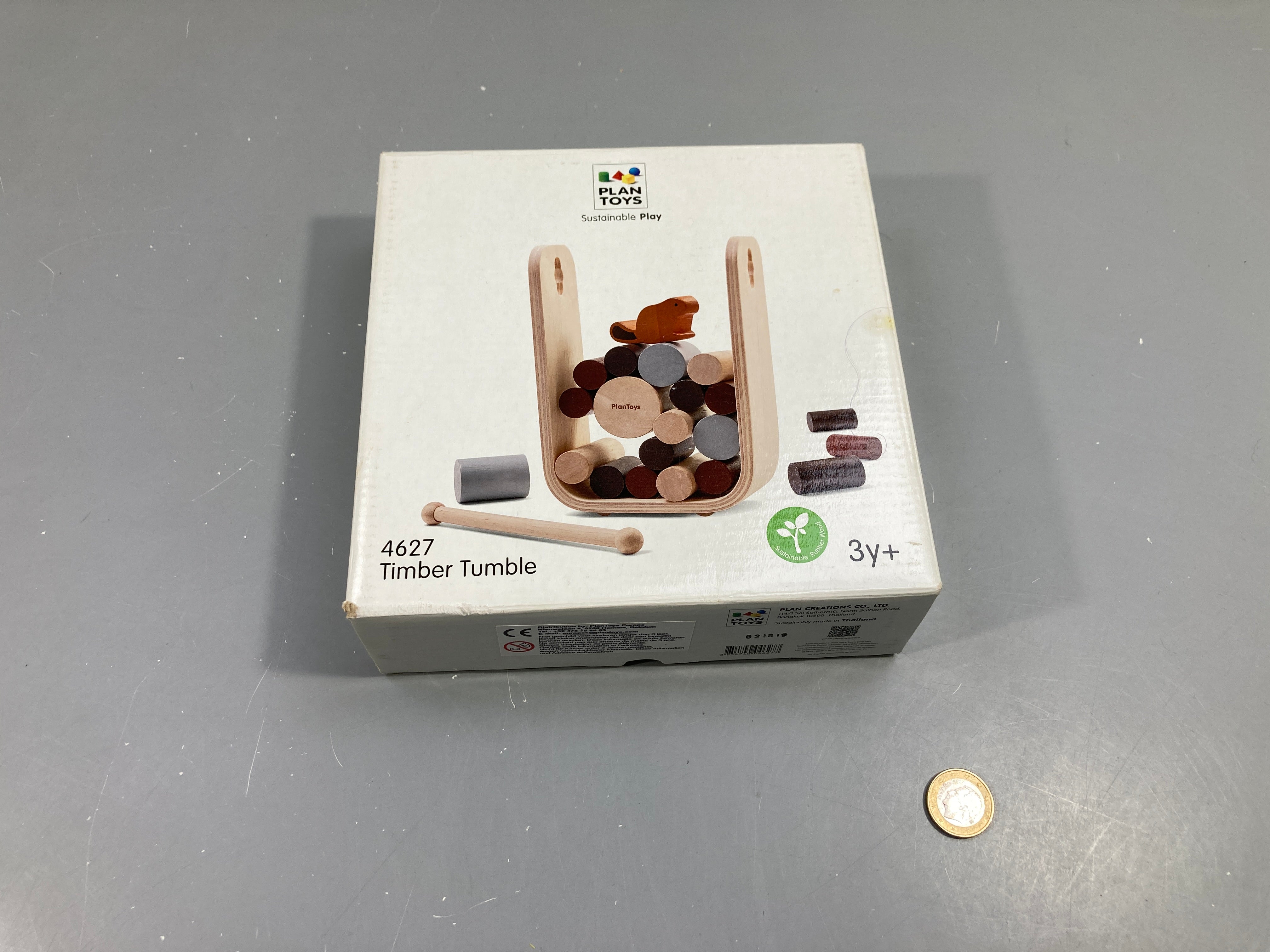 Jeu castor, Plan Toys, +3a