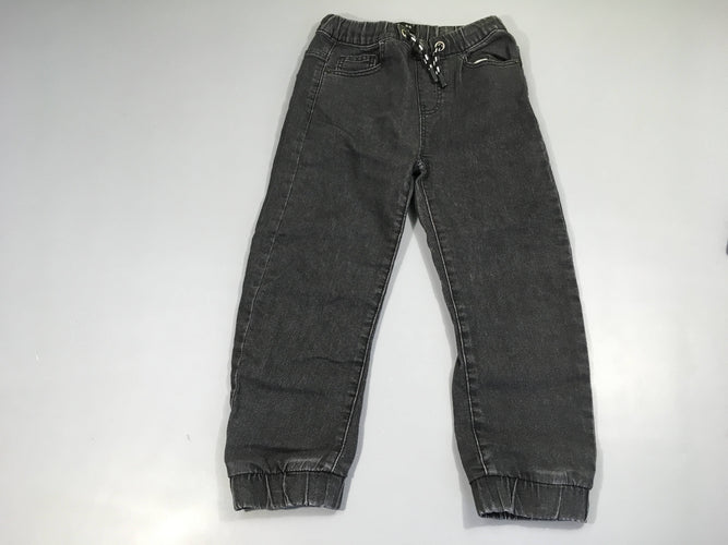Pantalon denim noir, moins cher chez Petit Kiwi