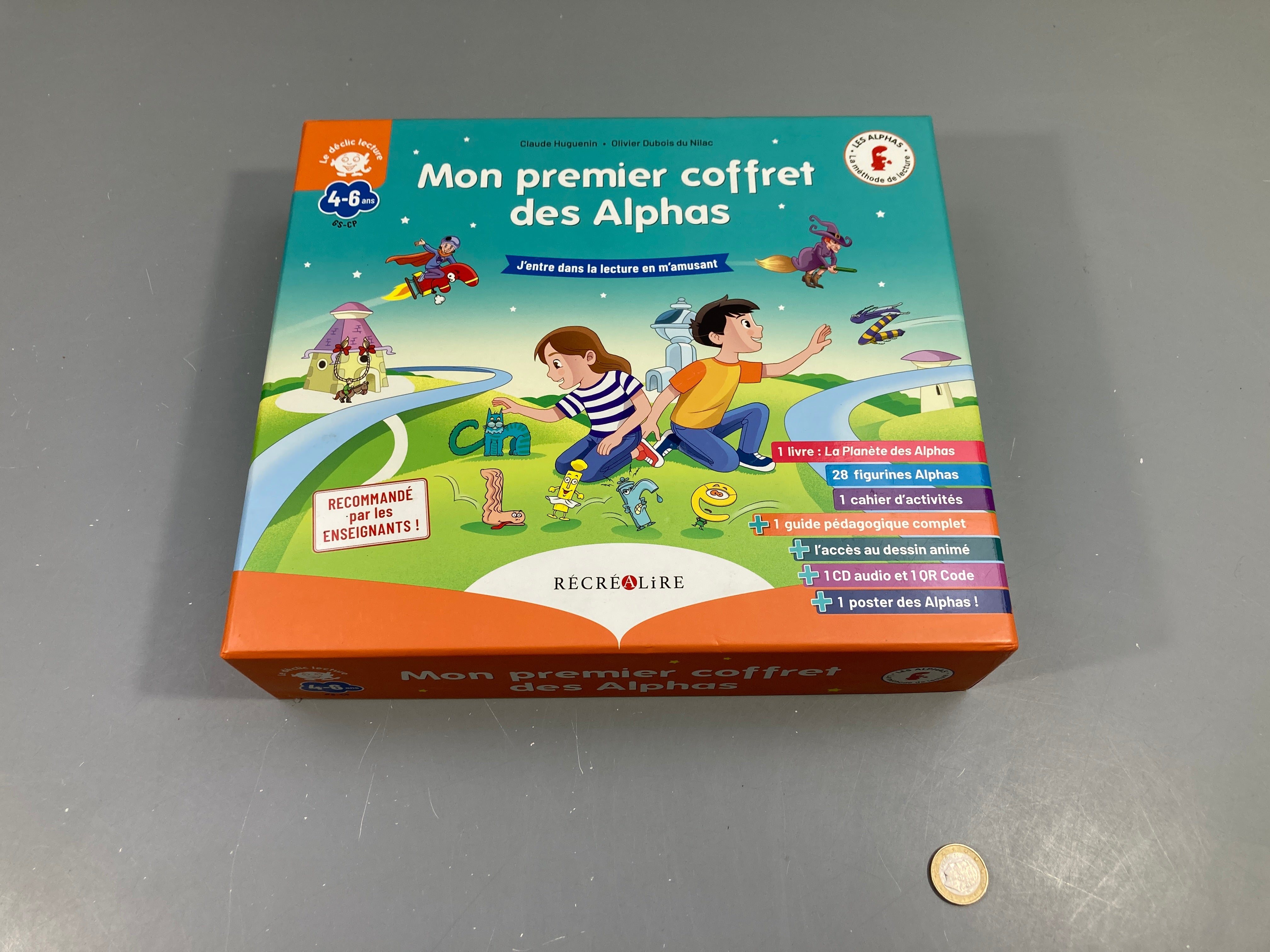 Mon premier coffret des alphas, 4-6a, complet