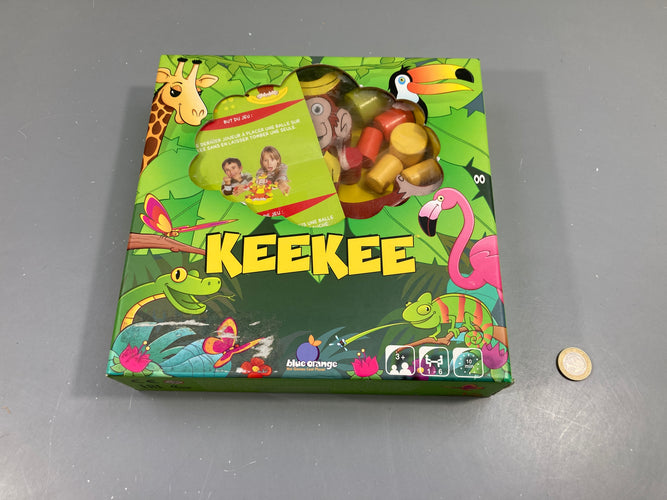 Jeu d'équilibre KeeKee The Rocking Monkey, +3a Blue Orange Games, manque 3 formes, moins cher chez Petit Kiwi