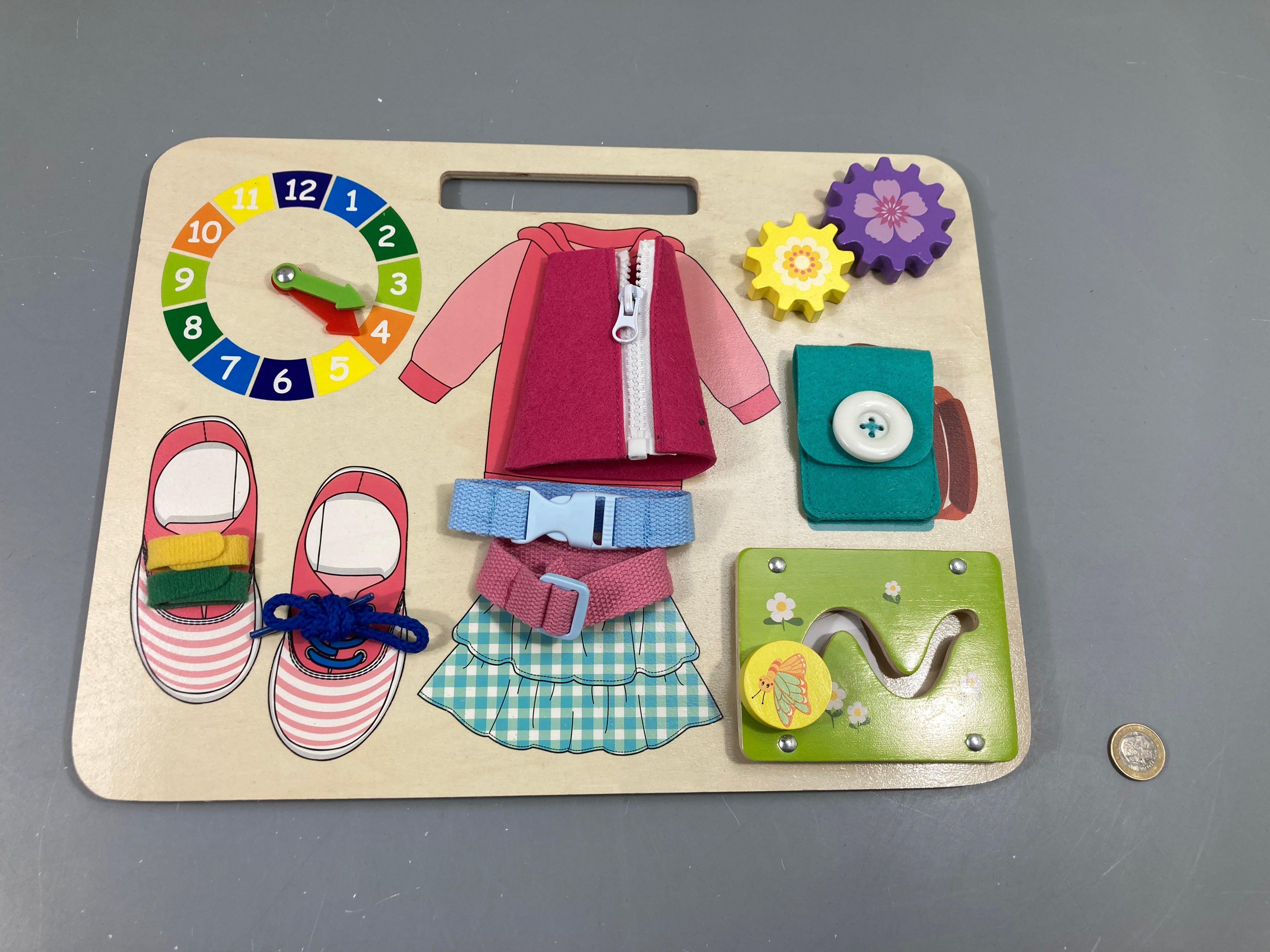 Planche bois Montessori, Playtive