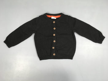 Gilet noir irisé