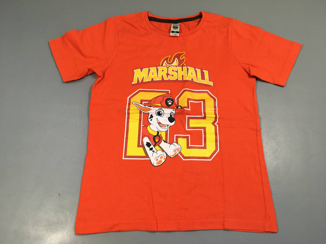 T-shirt m.c orange Paw Patrol, moins cher chez Petit Kiwi