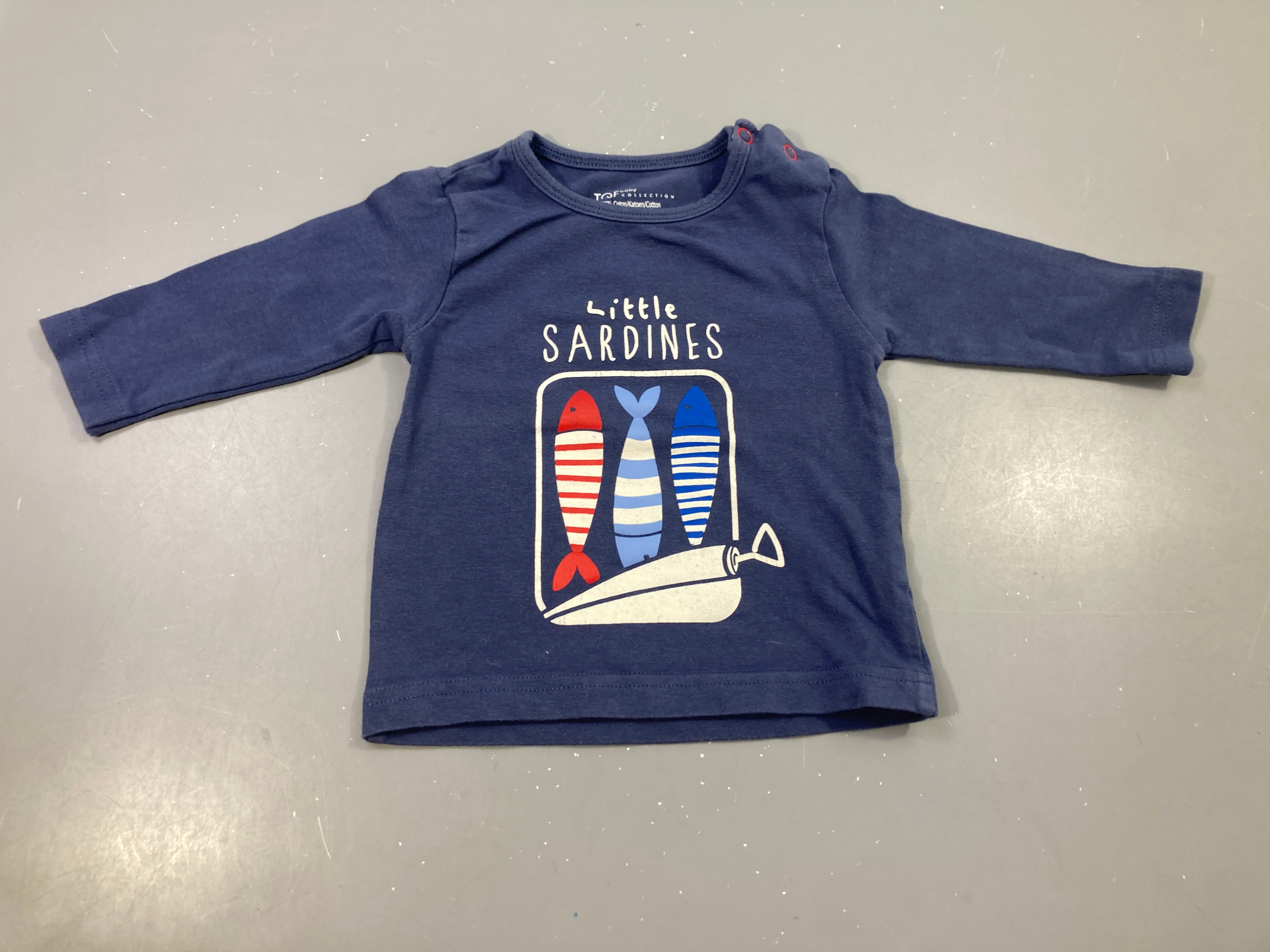 T-shirt ml marine sardines