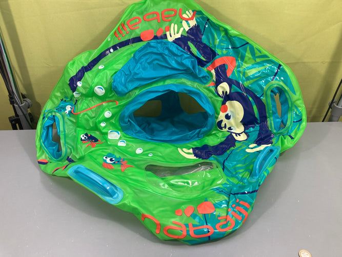 Bouée siège bleue singe Nabaiji  11-15kg, moins cher chez Petit Kiwi