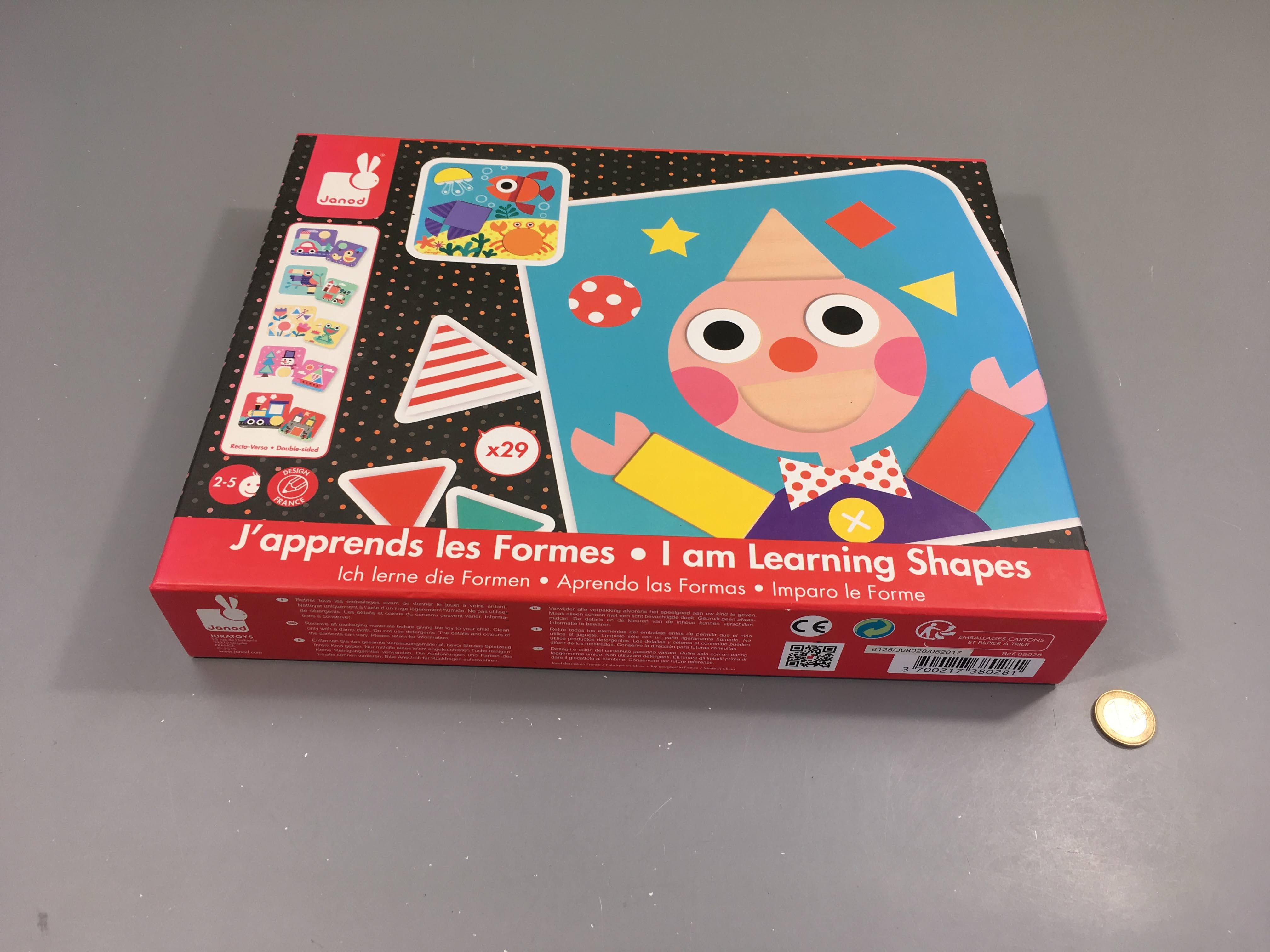 J'apprends les formes, 2-5a, Complet