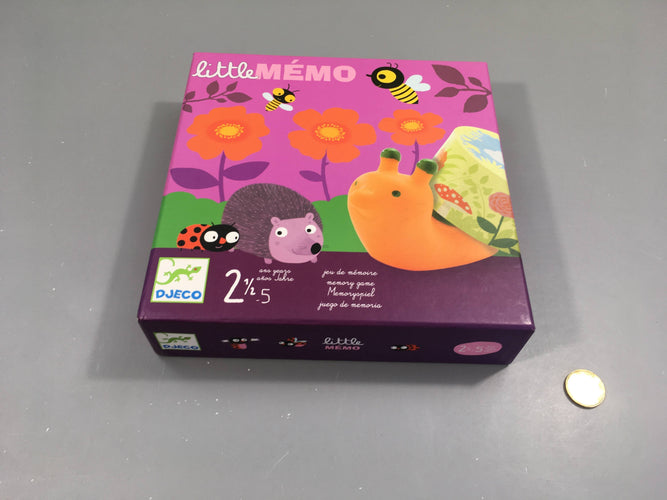Little memo, jeu de mémoire, 2-5a - complet, moins cher chez Petit Kiwi