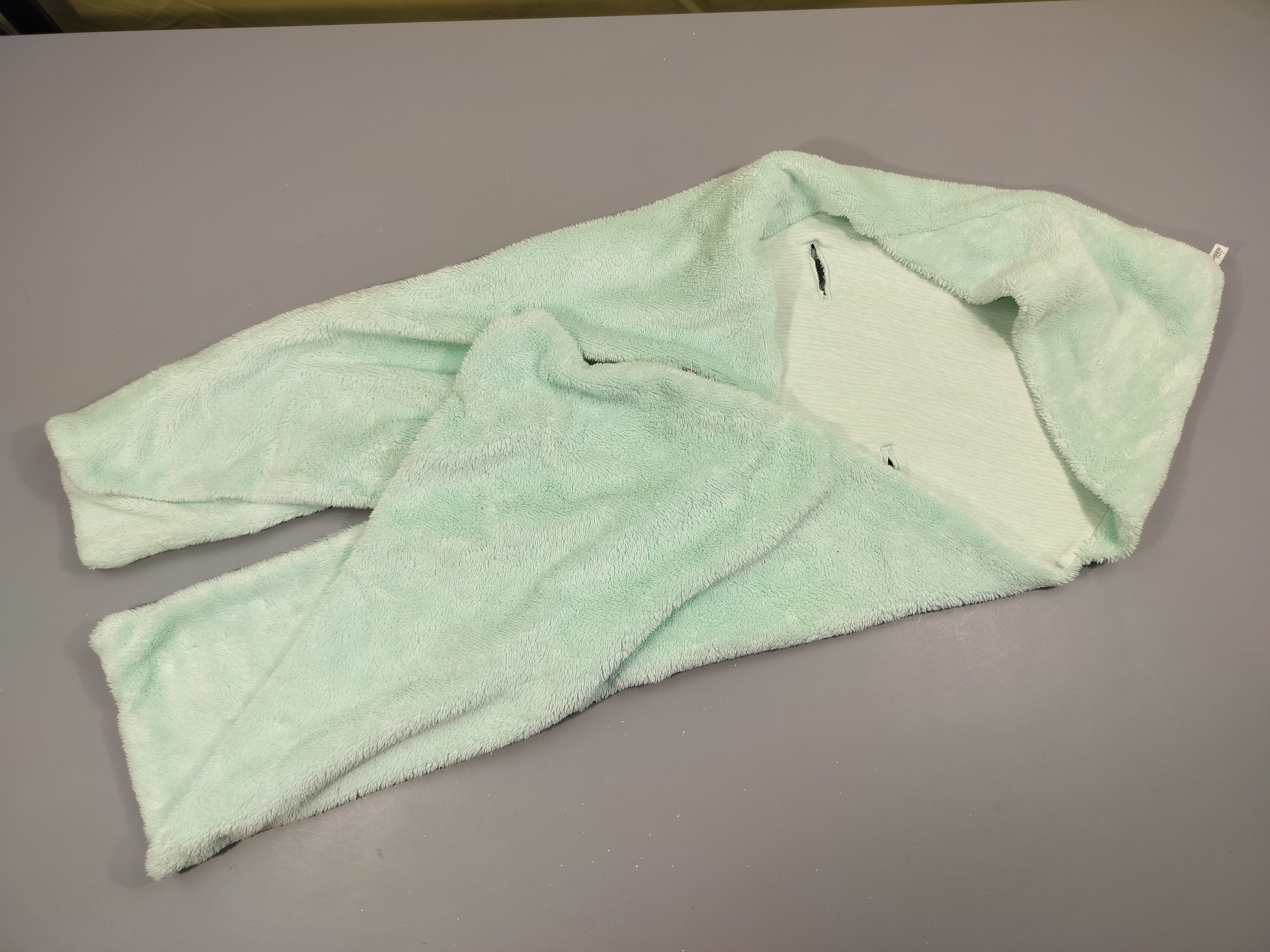 Couverture d'emmaillotage  Snoze baby vert menthe 100% coton et 100% polyester