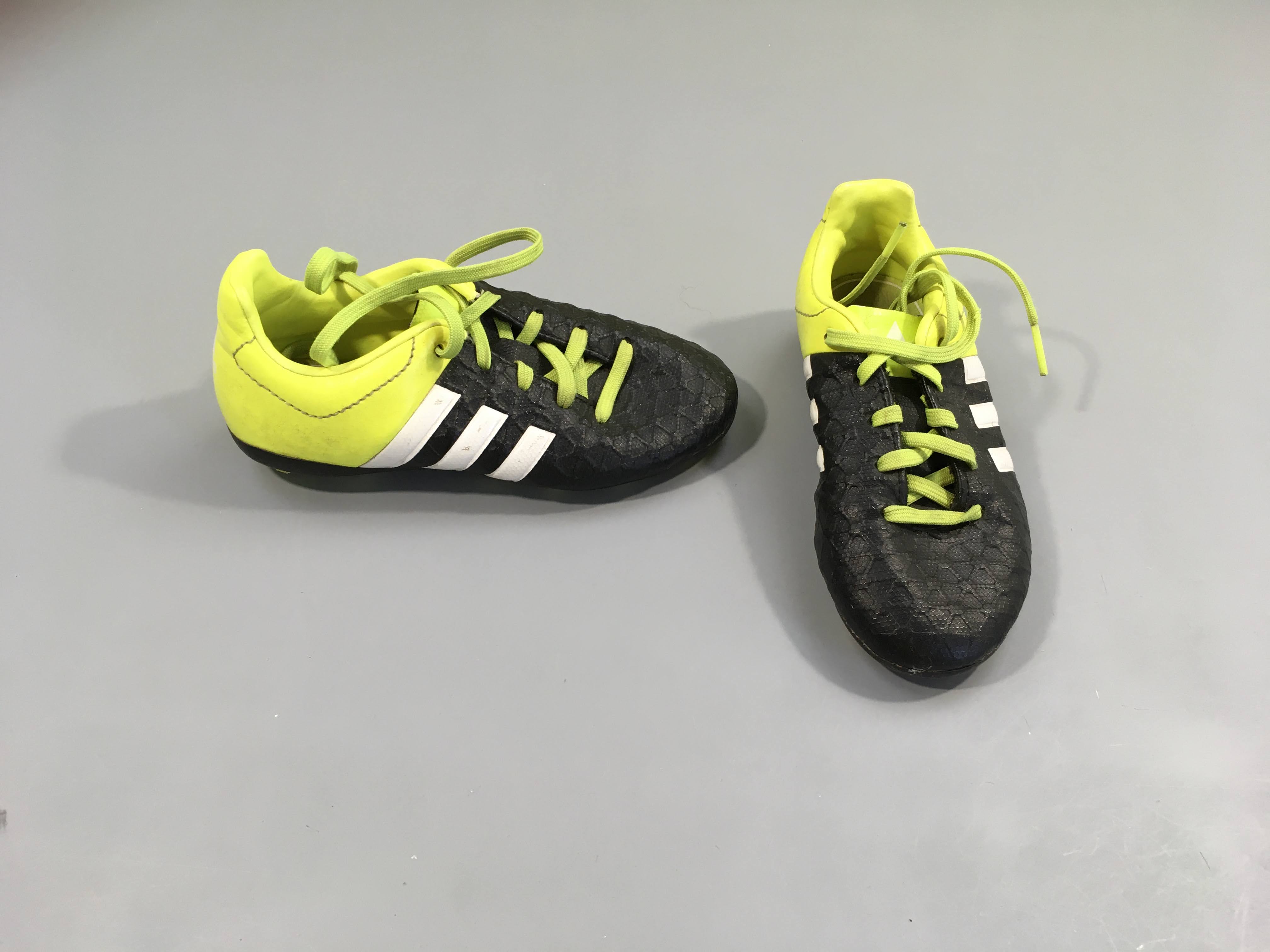 Chaussures de foot jaune-noire