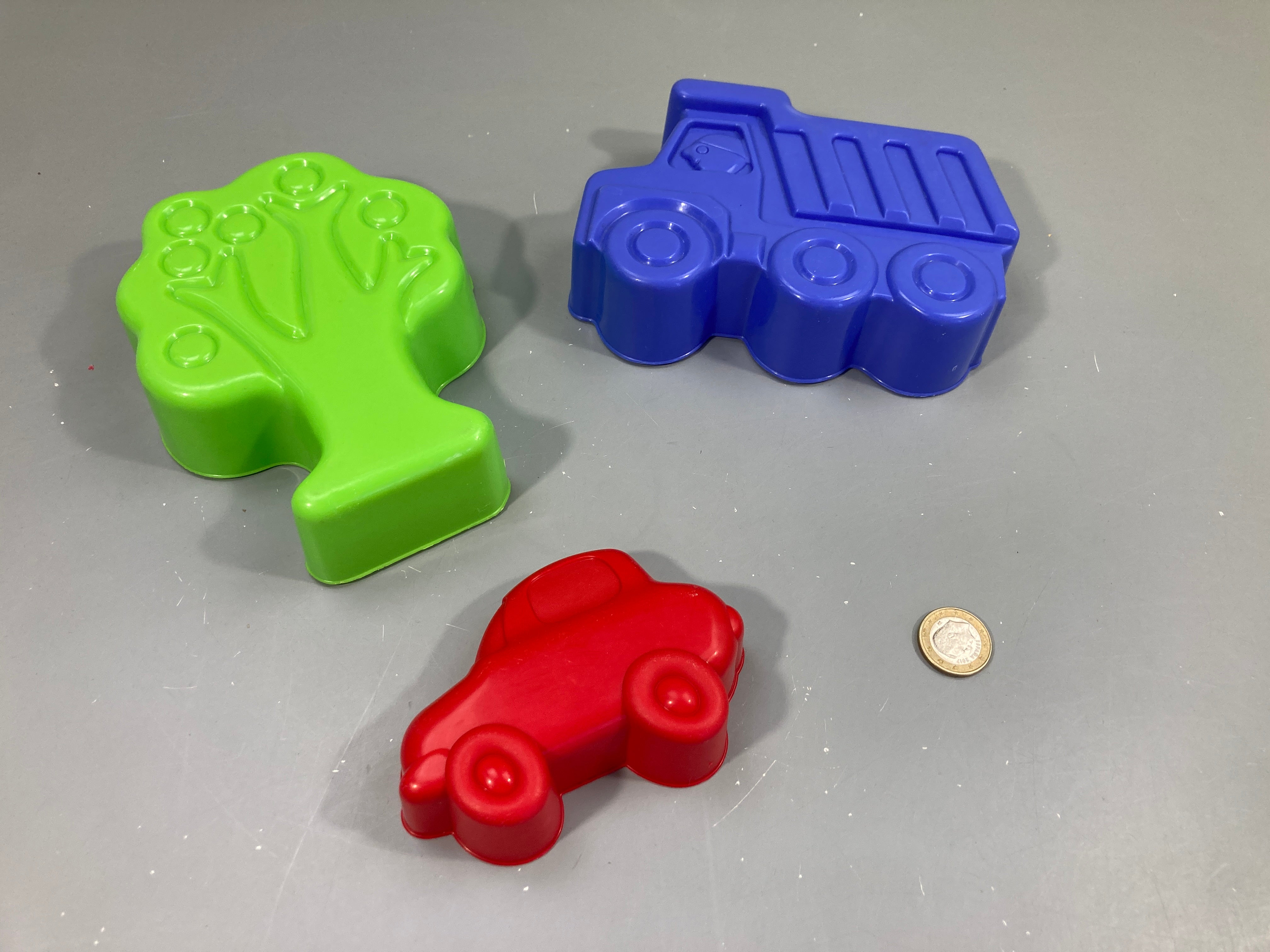 Moules à  sable 3 formes