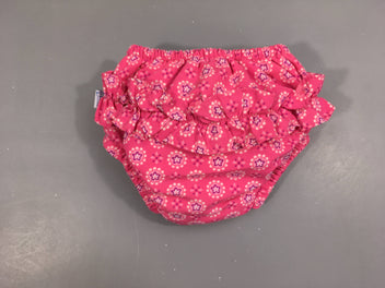 I play culotte maillot imperméable rose motifs, 6-12m (8-10kg)