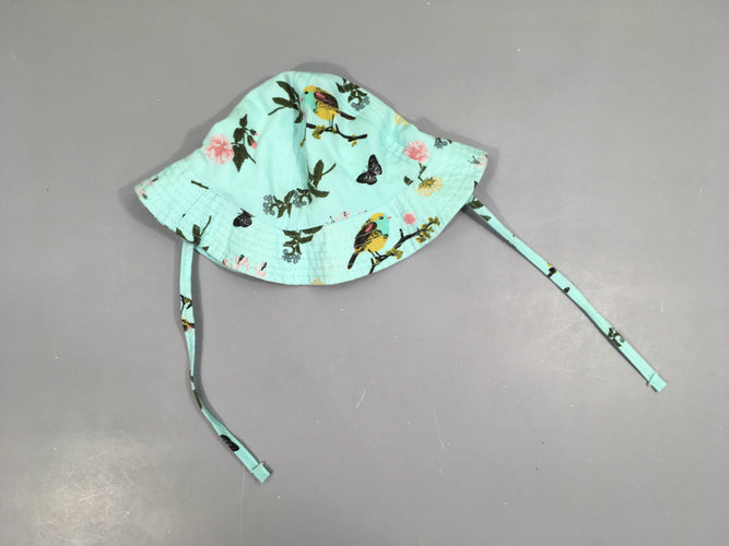 Chapeau bleu papillons, moins cher chez Petit Kiwi