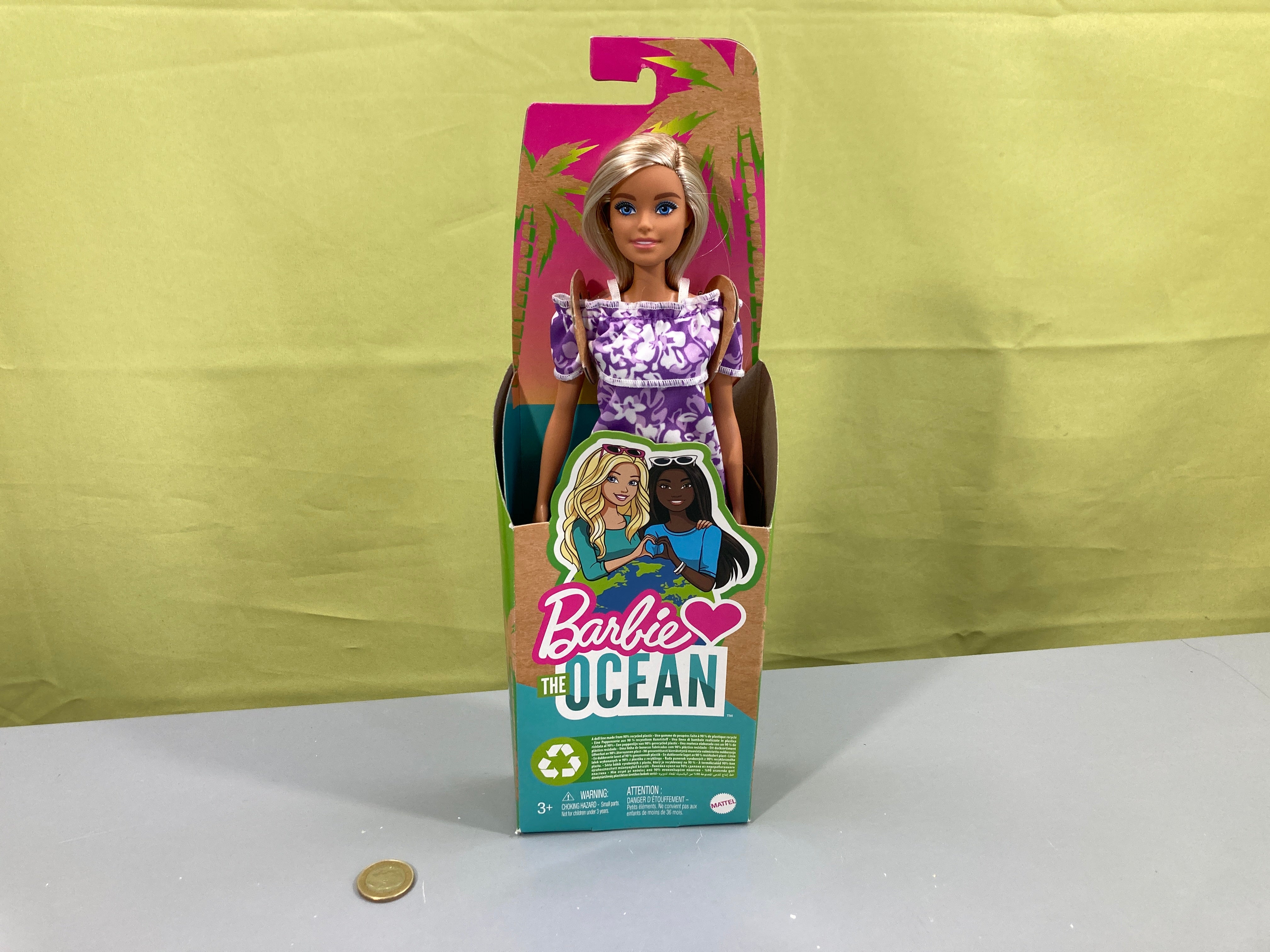 Neuf-Bar.bie aime l’Océan-Une gamme de poupées fabriquées à partir de plastique recyclé.