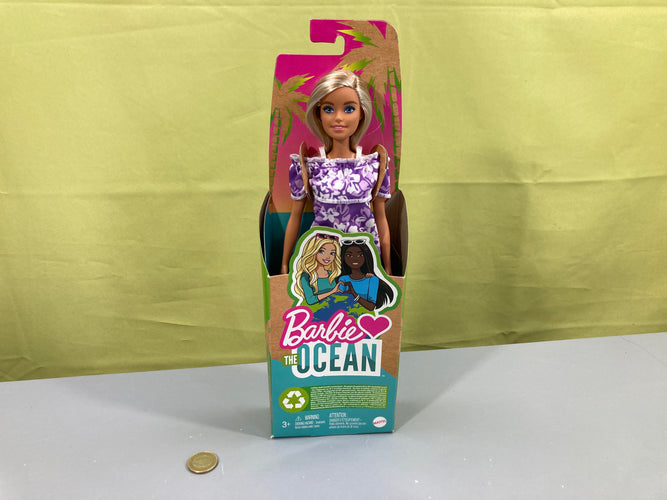 Neuf-Bar.bie aime l’Océan-Une gamme de poupées fabriquées à partir de plastique recyclé., moins cher chez Petit Kiwi