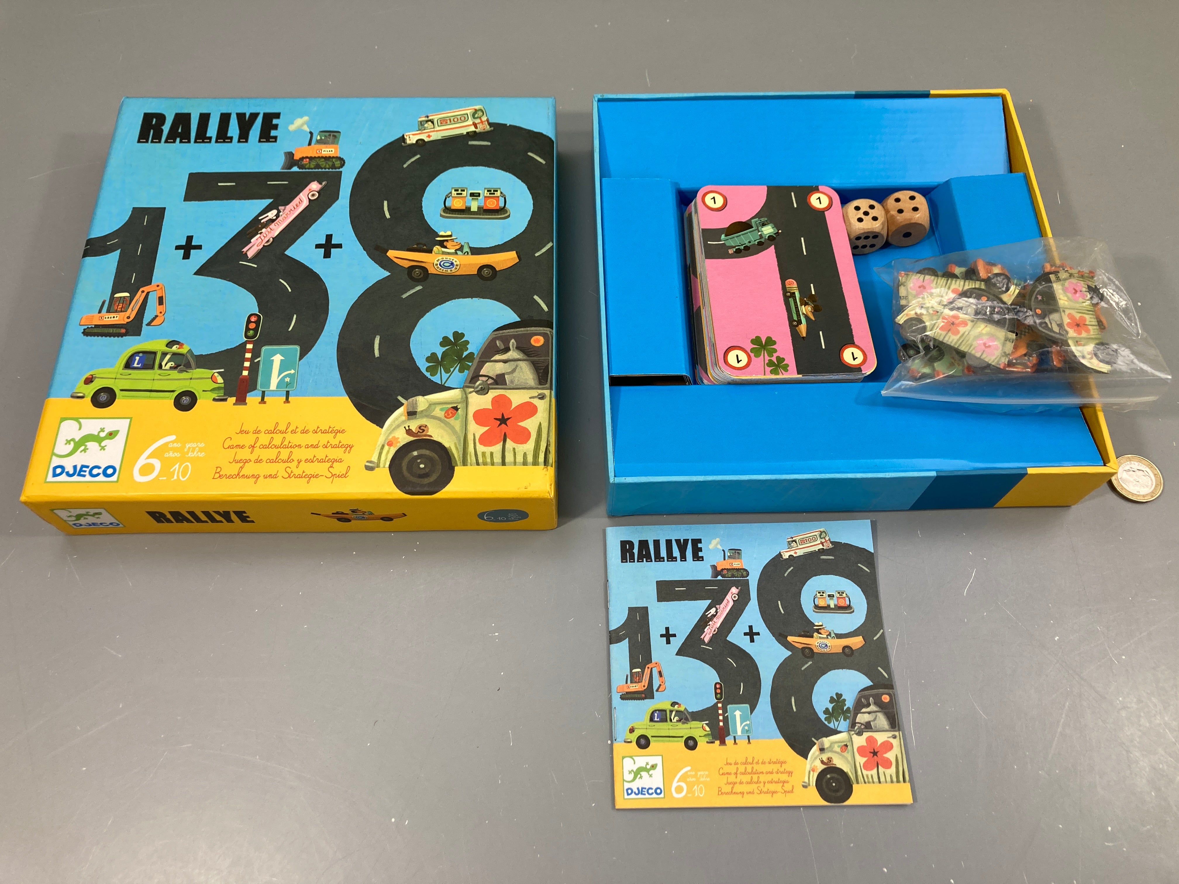 Rallye 6-10a Jeu de calcul et stratégie -Complet