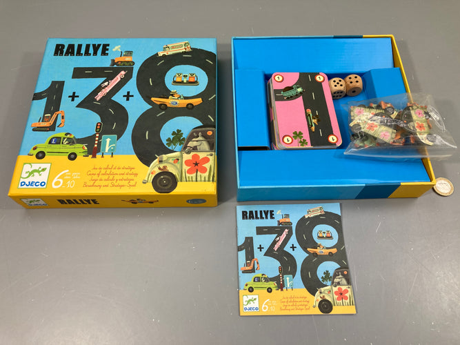 Rallye 6-10a Jeu de calcul et stratégie -Complet, moins cher chez Petit Kiwi