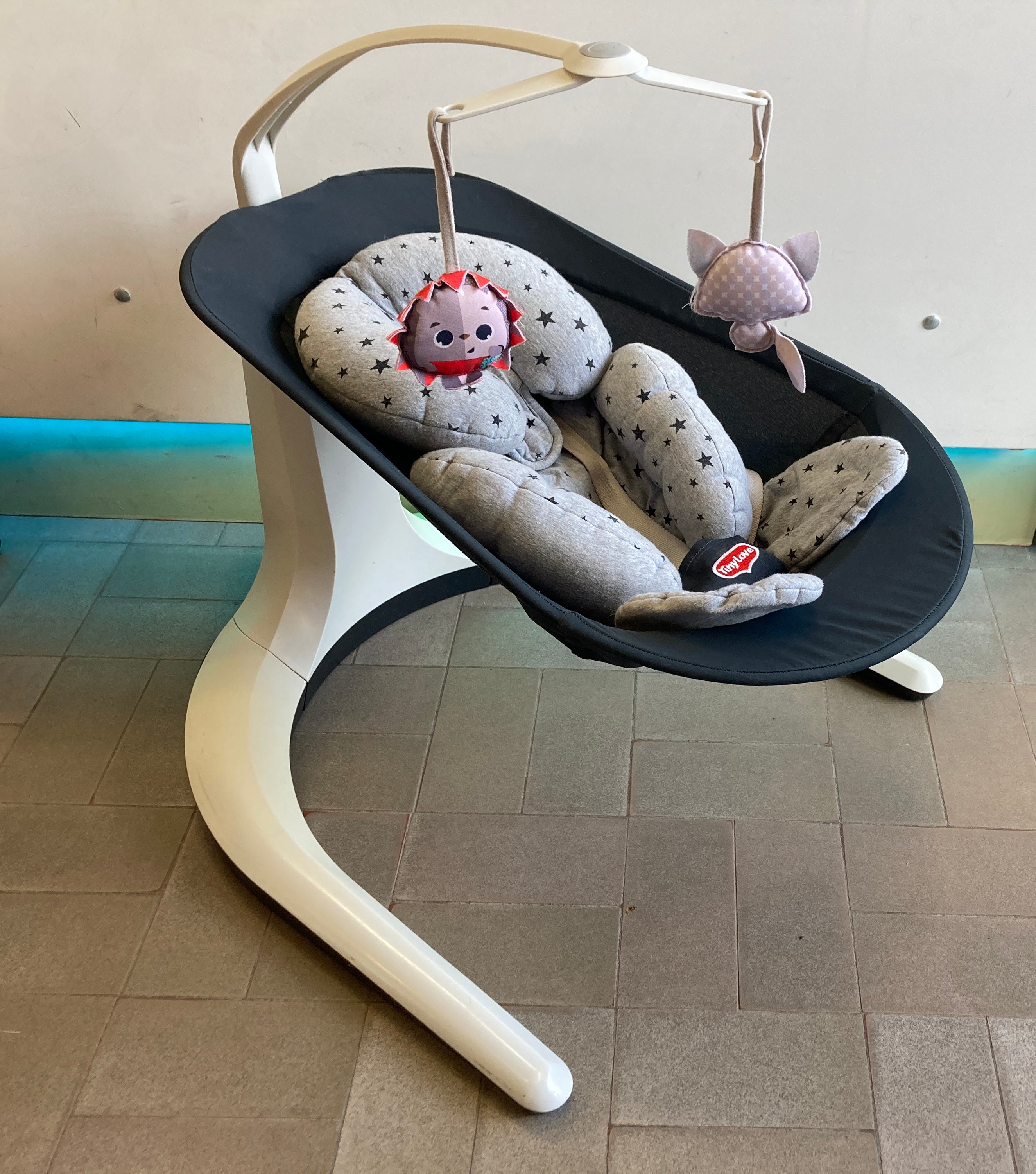 Transat balancelle Bounce & Sway-Balancelle à mouvements naturels (sans moteur). -Sonore (19 mélodies) (3xC/LR14Non fournies)