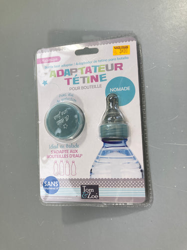 NEUF Adapateur tétine pour bouteille, moins cher chez Petit Kiwi