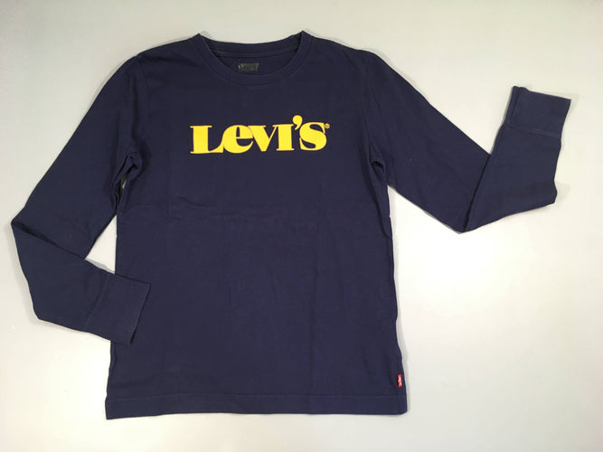 T-shirt m.l bleu foncé Levis Légèrement bouloché, moins cher chez Petit Kiwi