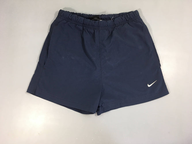 Maillot short bleu foncé Nike, moins cher chez Petit Kiwi