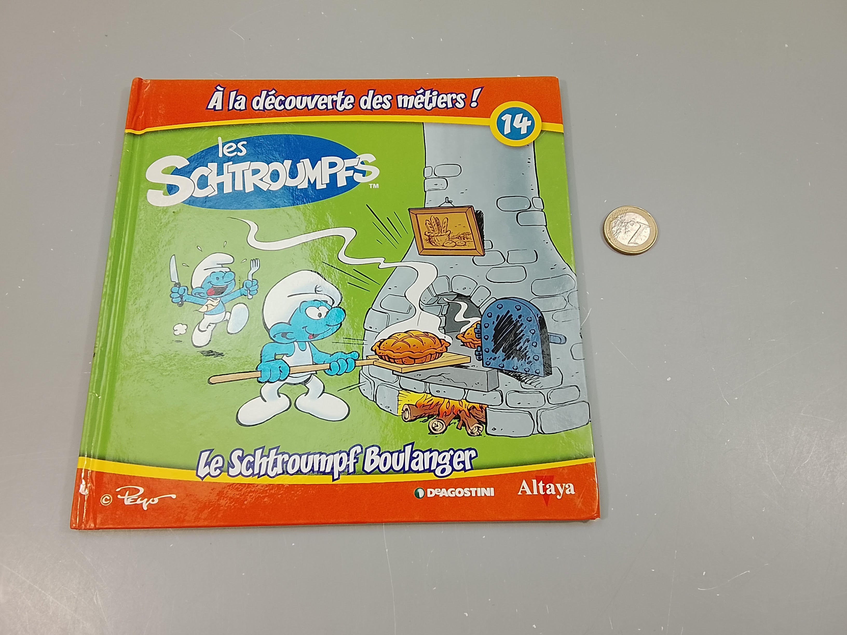 Les schtroumpfs, à la découverte des métiers . Le schtroumpf boulanger