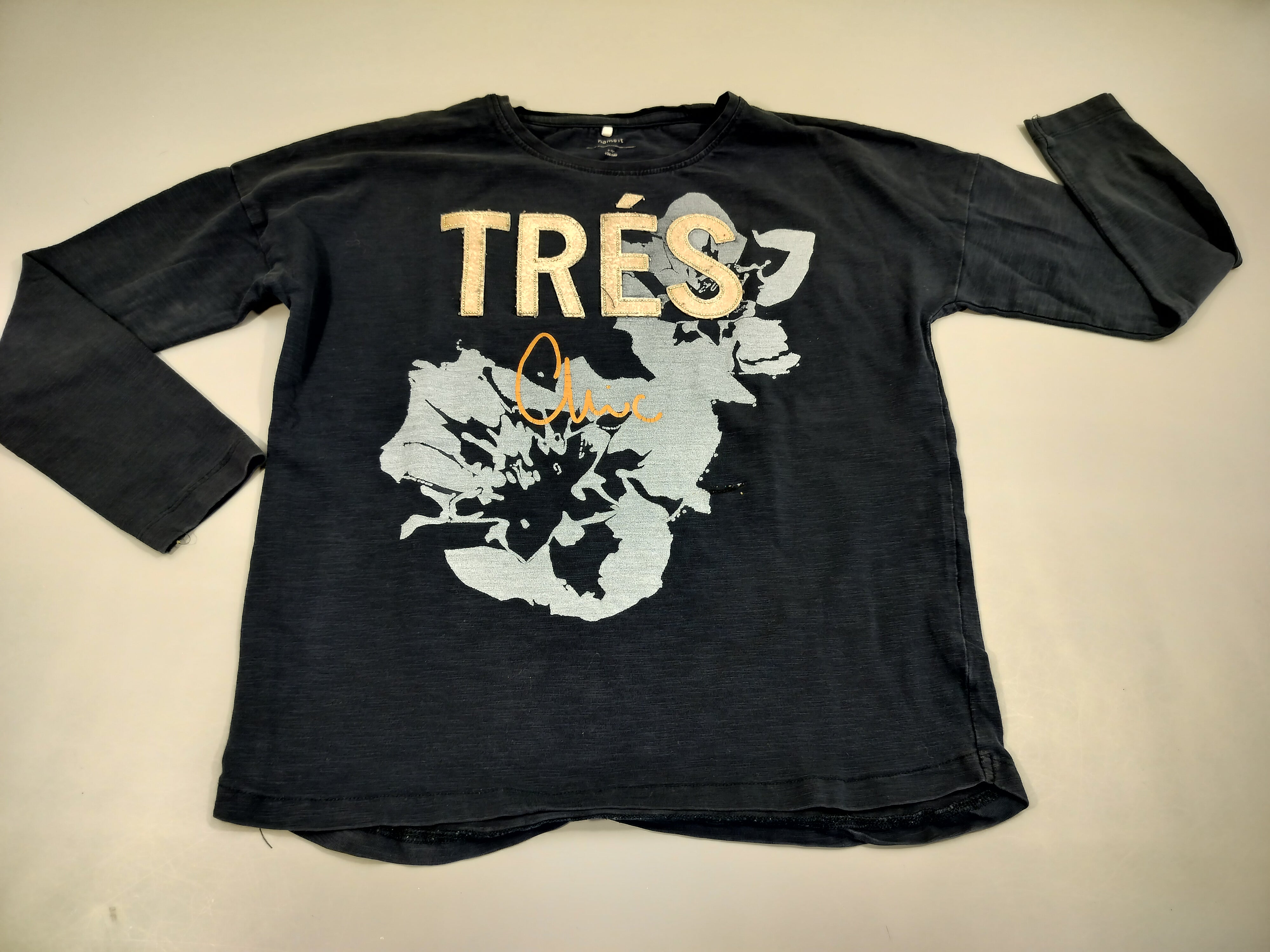 T-shirt m.l bleu marine  