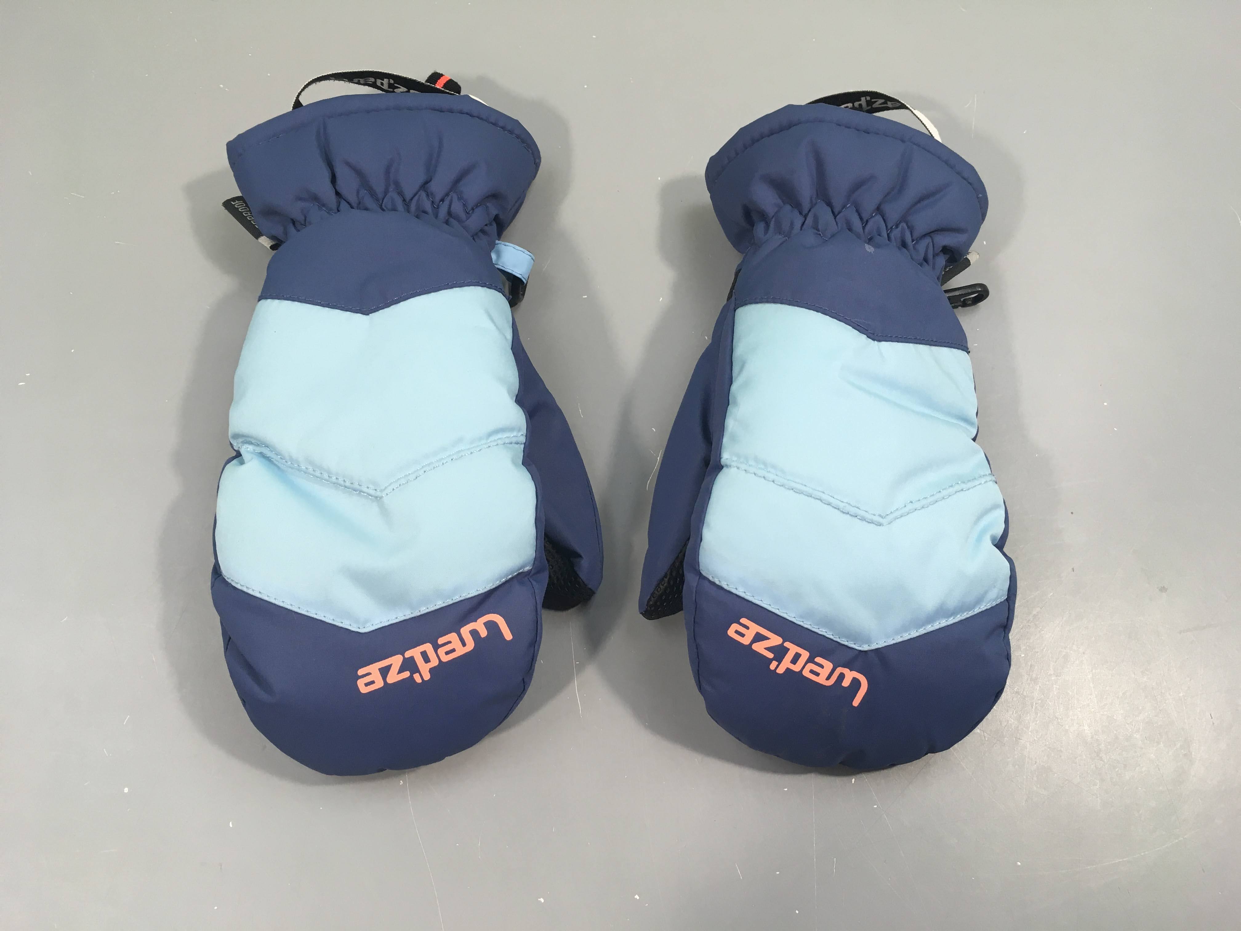 Moufles de ski   bleu/rose 