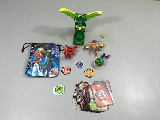 Jeu de combat - Pack 1 Geogan saison 3 - Bakugan TALAN, moins cher chez Petit Kiwi