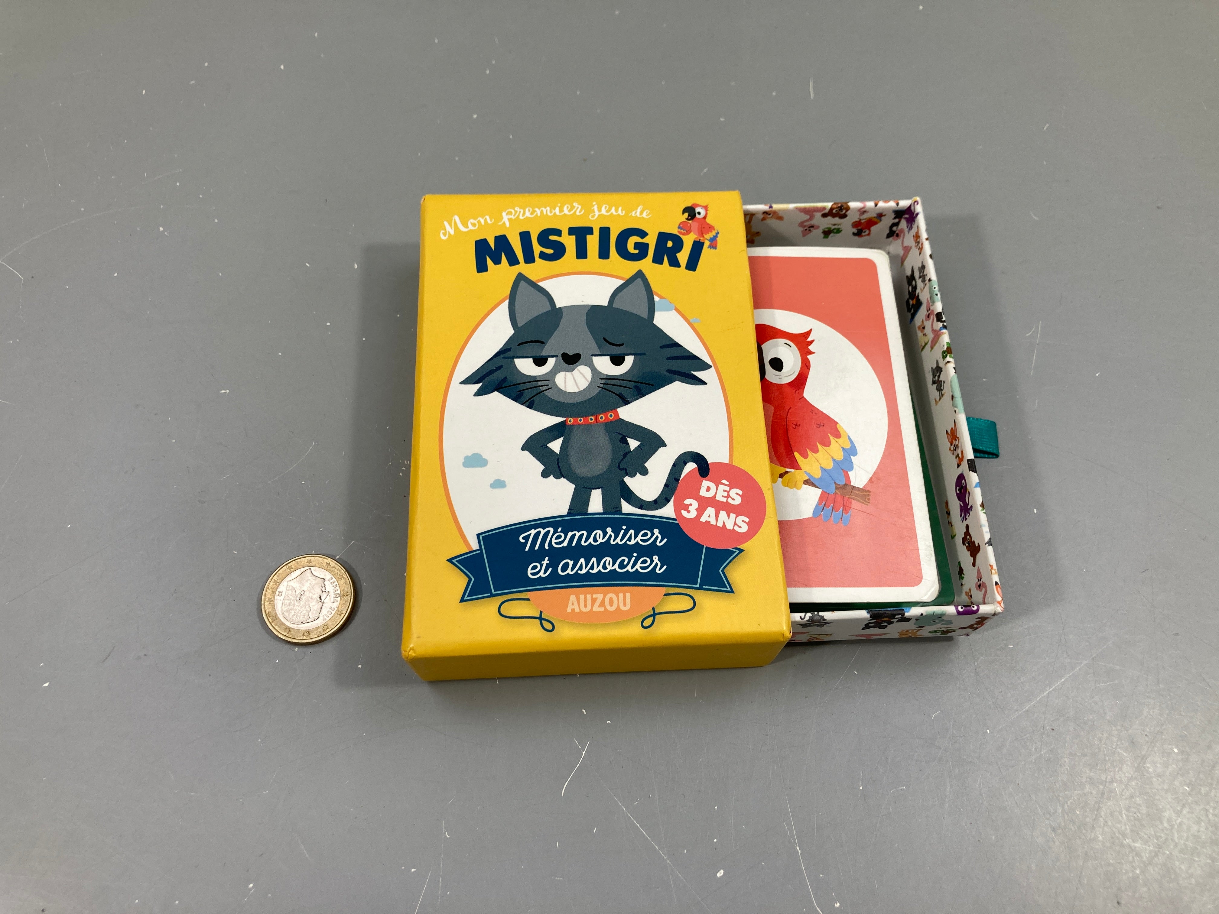 Complet. Mon premier jeu de Mistigri. Mémoriser et associer + 3a