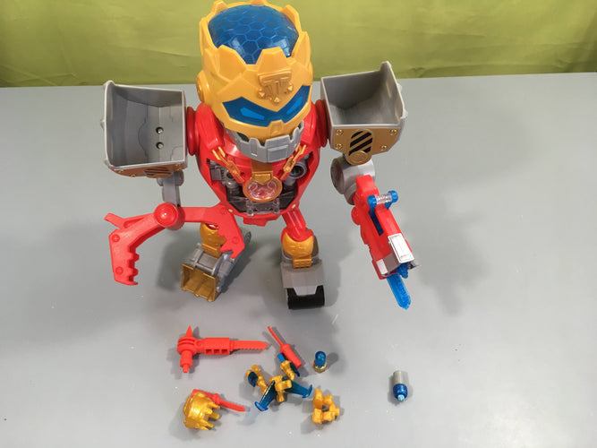 Mega Robot Treasure X - Moose Toys - 30 cm, moins cher chez Petit Kiwi