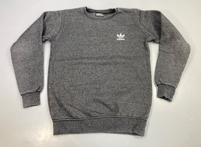Sweat gris moucheté Adidas, moins cher chez Petit Kiwi