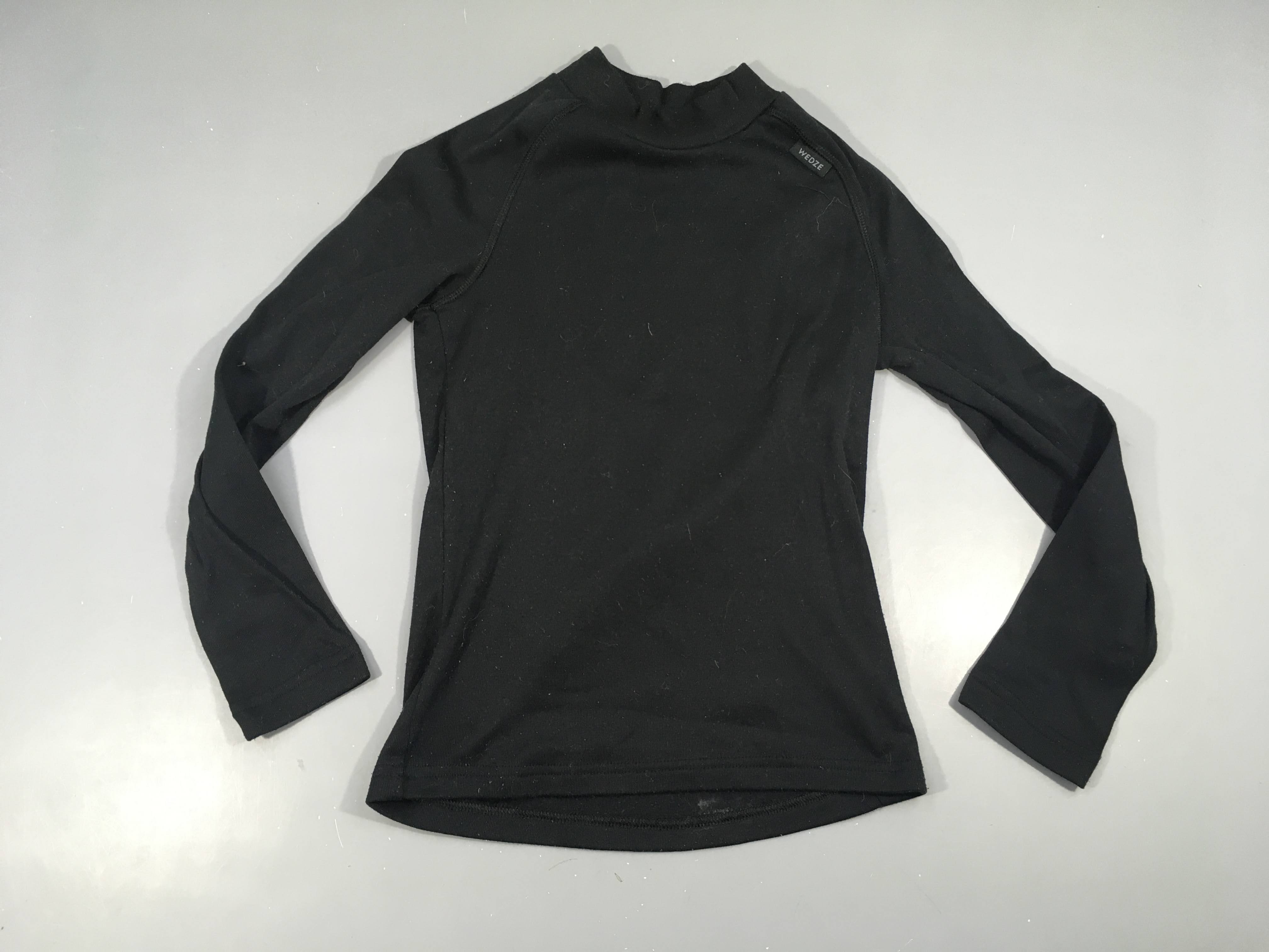 Sous-vêtements thermique noir bouloché Wed'ze