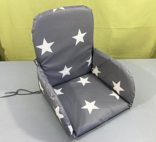 Réducteur de chaise Jollein Little Star-gris étoiles, moins cher chez Petit Kiwi