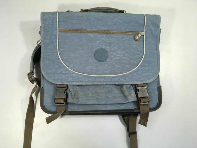 Cartable bleu Kipling A rafraîchir, moins cher chez Petit Kiwi