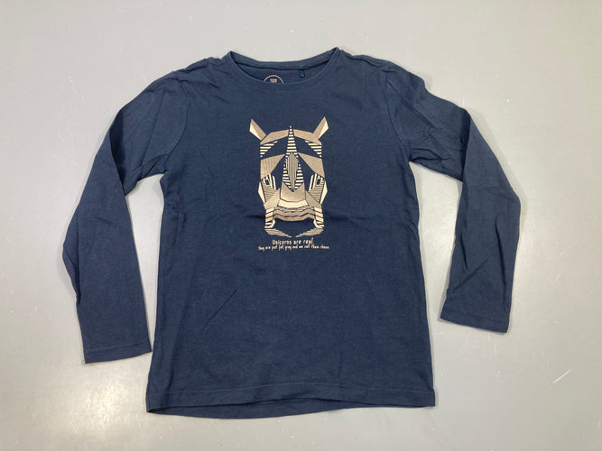 T-shirt m.l bleu foncé rhino, moins cher chez Petit Kiwi