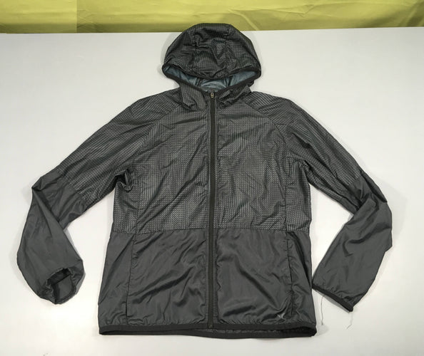 Coupe-vent extra light gris foncé traits, moins cher chez Petit Kiwi