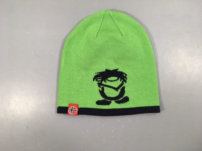 Bonnet réversible Trollkids vert/bleu, moins cher chez Petit Kiwi