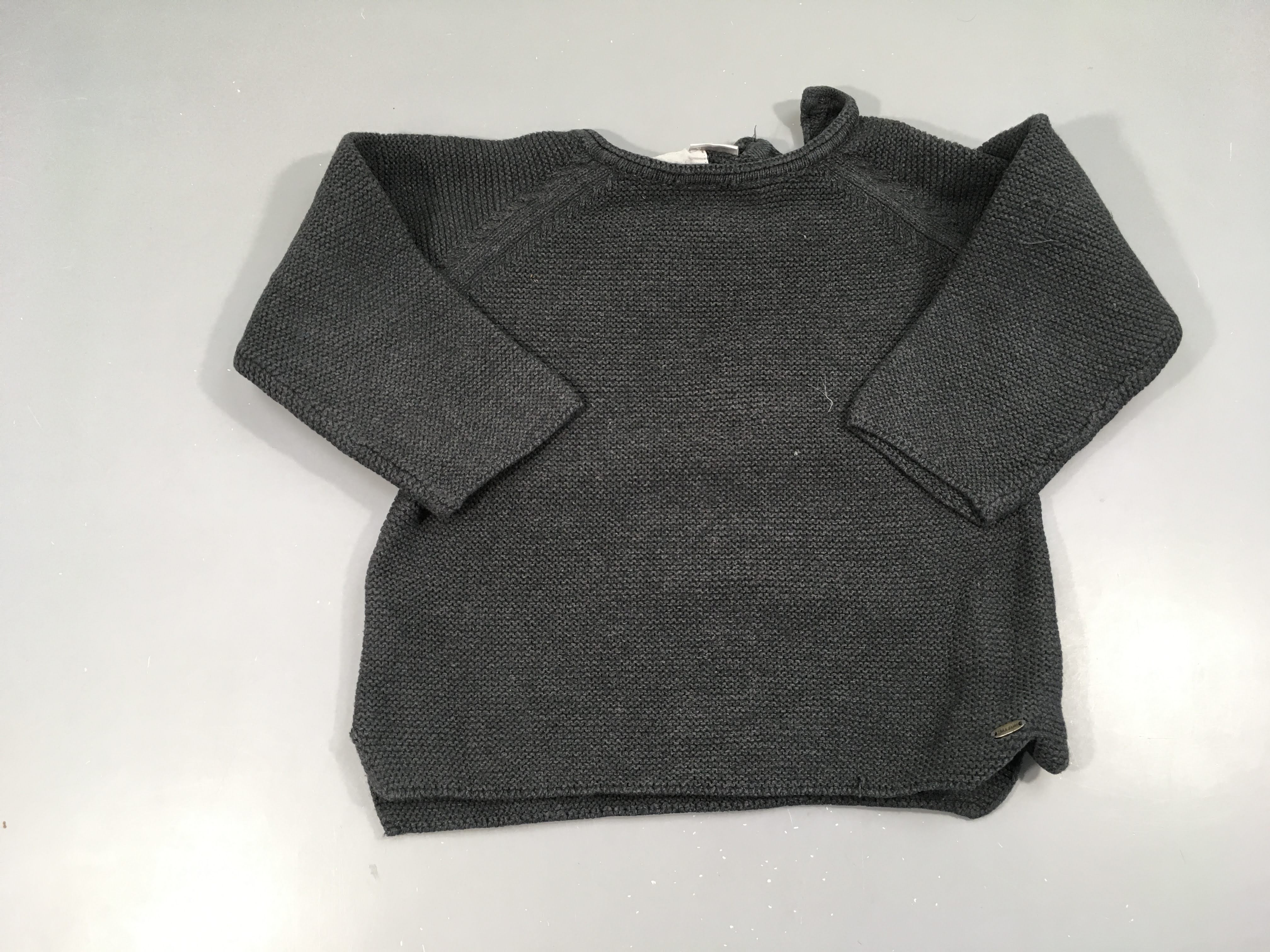 Pull gris foncé